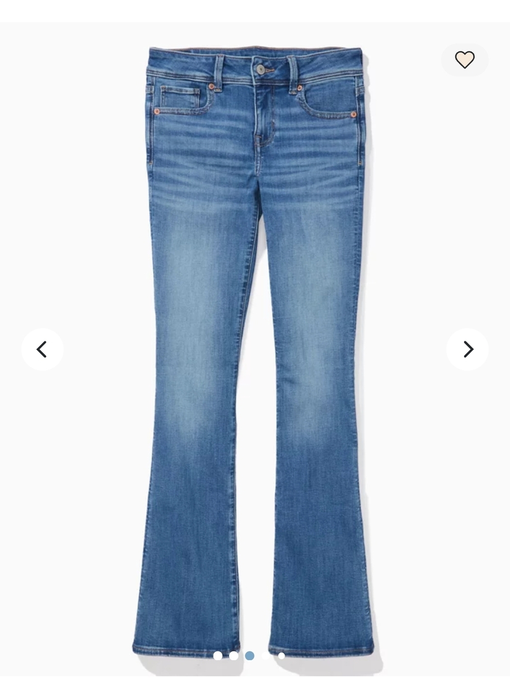 American Eagle Outfitters Light Blue Kick Boot Jeans